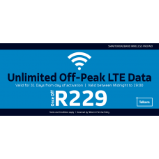 Unlimited Off-Peak Telkom LTE Data